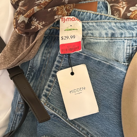 Hidden Los Angeles Wide Leg Flare Jeans - Picture 2 of 7